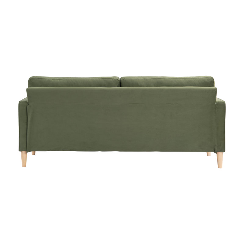 Mercury Row® Garren 75.6'' Square Arm Tufted Sofa & Reviews | Wayfair